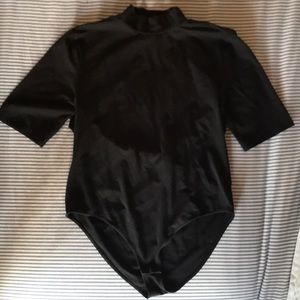 Gap Open Back Mockneck Bodysuit